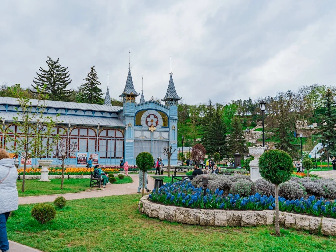 Лермонтовская галерея, Парк Цветник, г. Пятигорск
