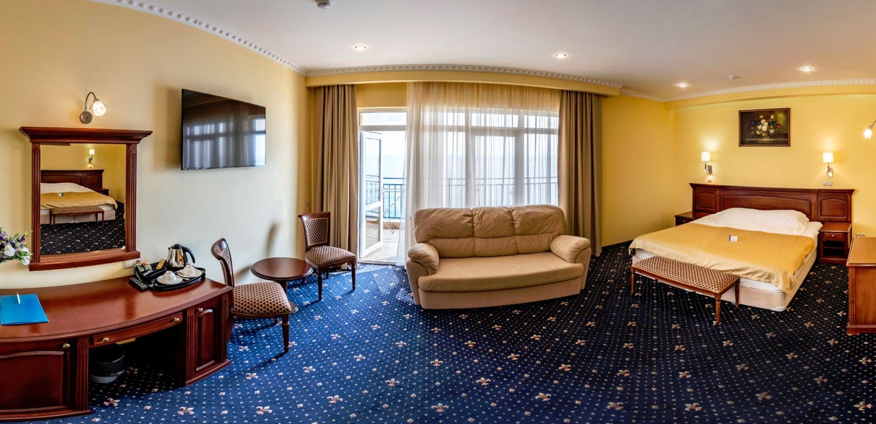 2-местная с балконом корпус Морской бриз