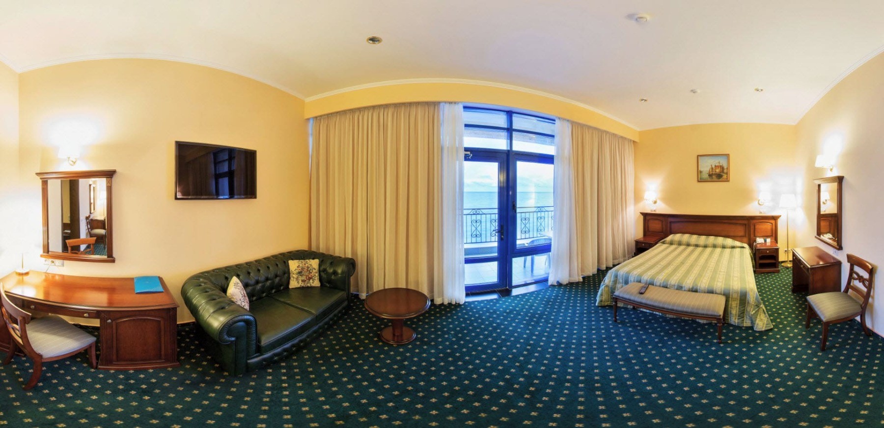 2-местная с балконом корпус Морской бриз