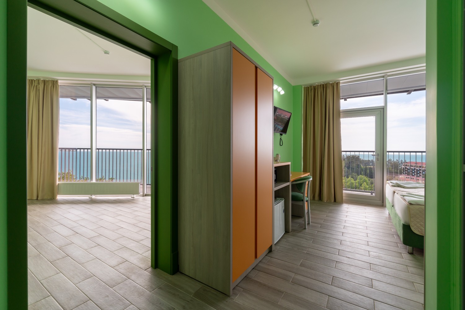 4-местный 2-комнатный с балконом