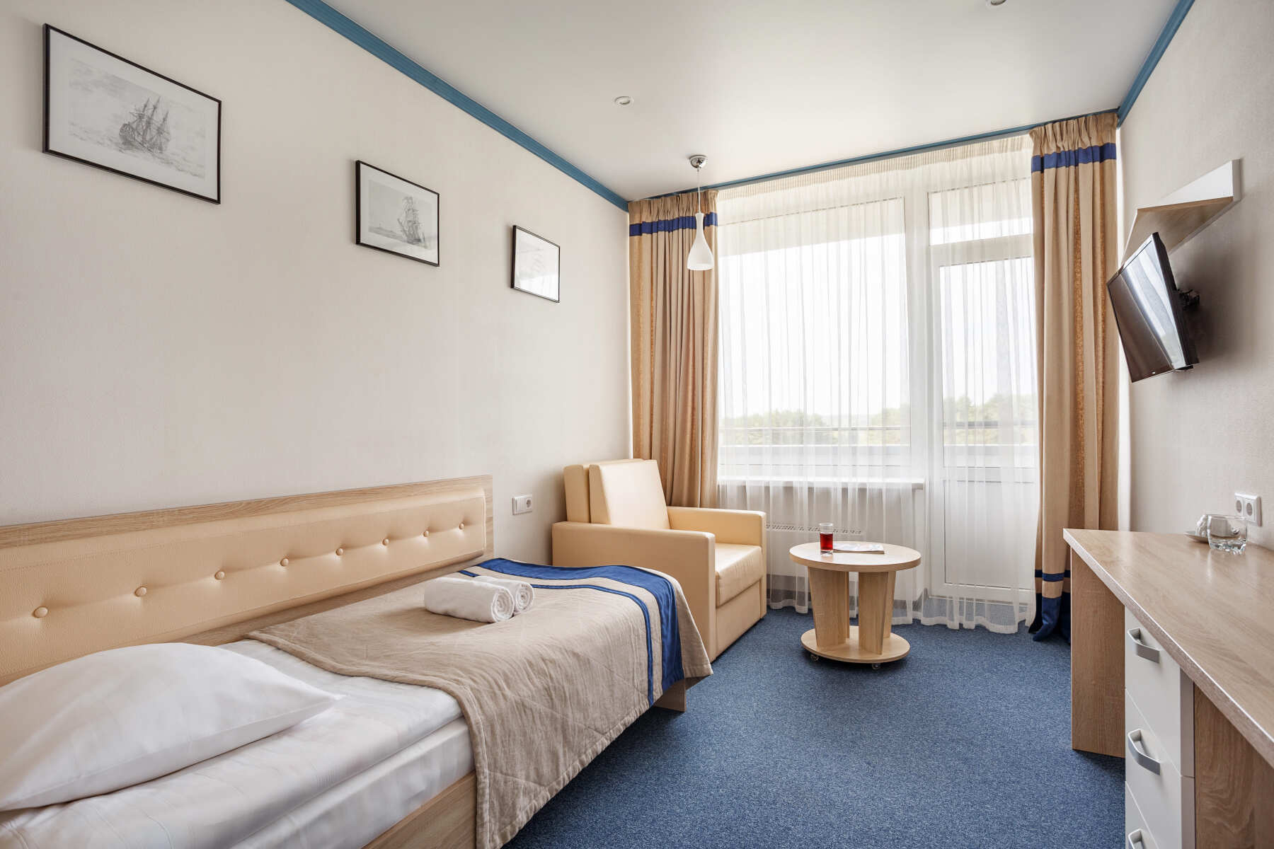 1-местный Сингл корпус Морской