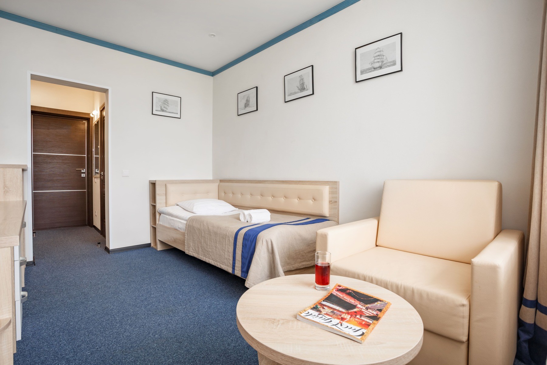 1-местный Сингл корпус Морской