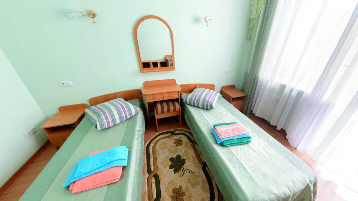 2-местный Твин/Дабл с балконом/без балкона копрус 1,2,3