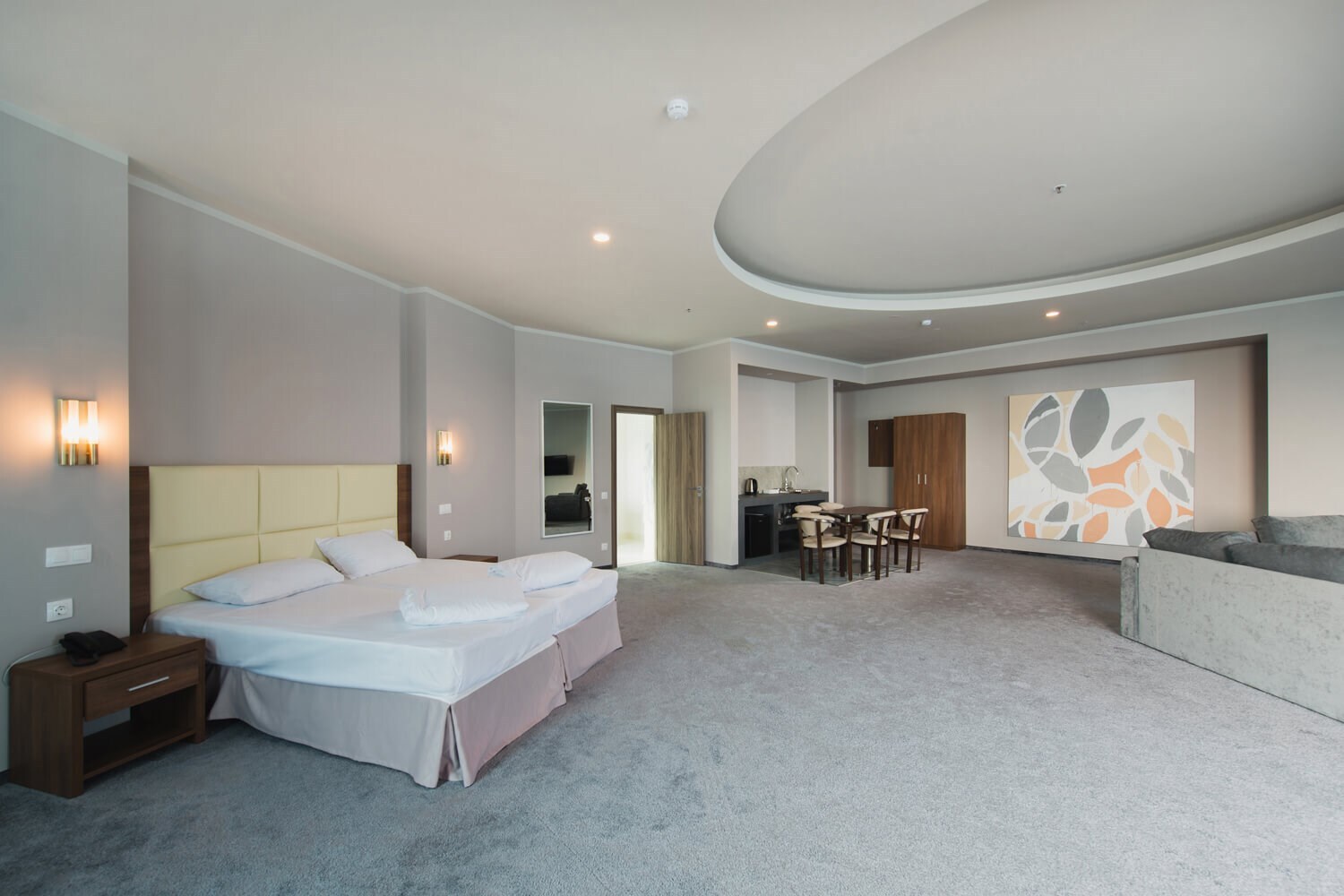 Морской 2-местный 1-комнатный (корпус Sea Garden)