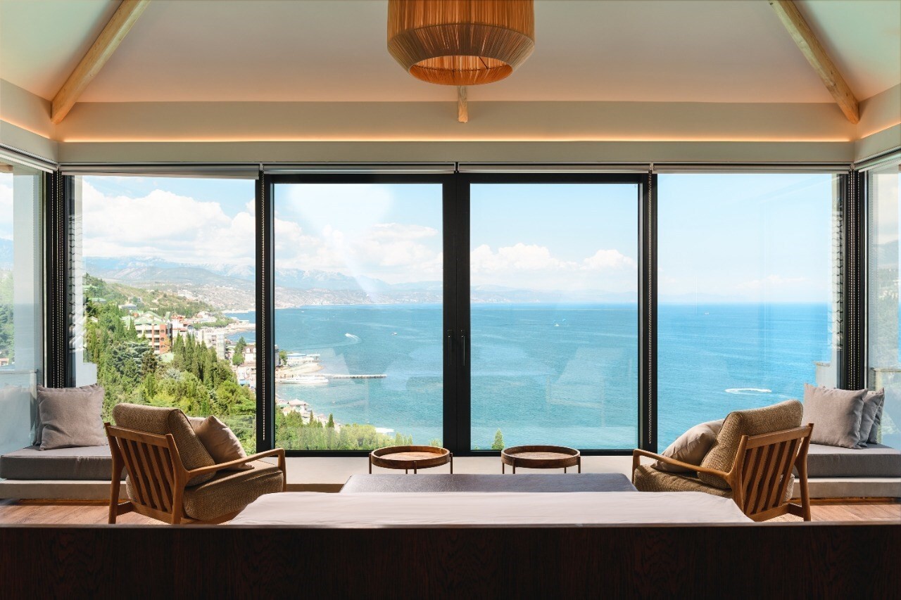 Панорамный 2-местный 2-комнатный (вилла 1,2)