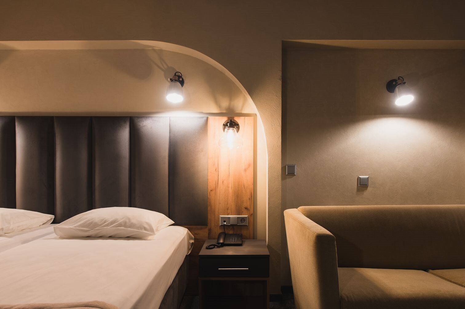 Базовый 2-местный 1-комнатный (вилла 1,2,6)