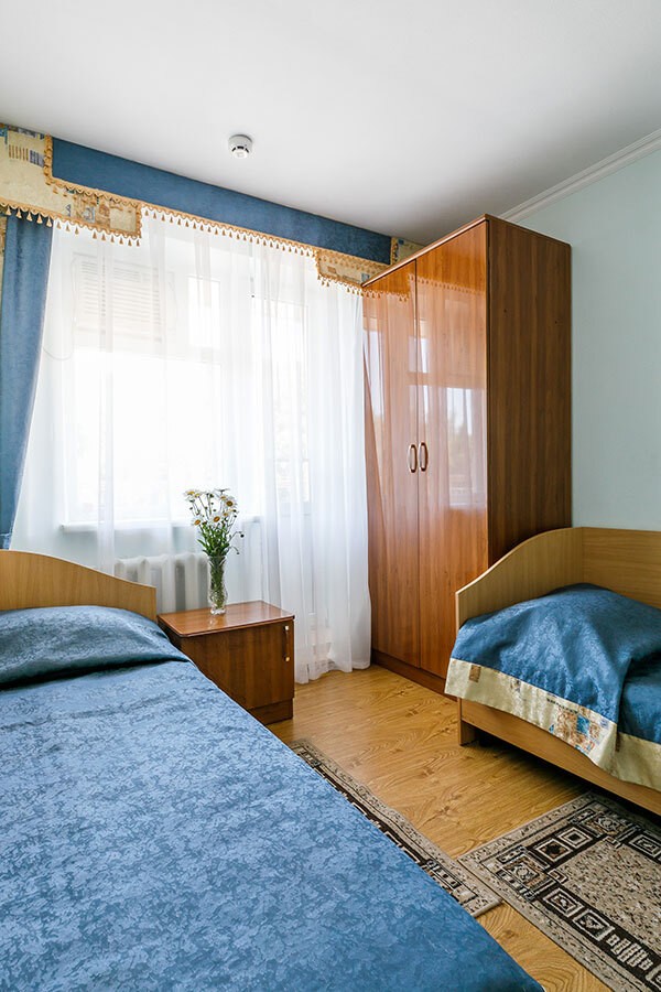 4-местный 2-комнатный