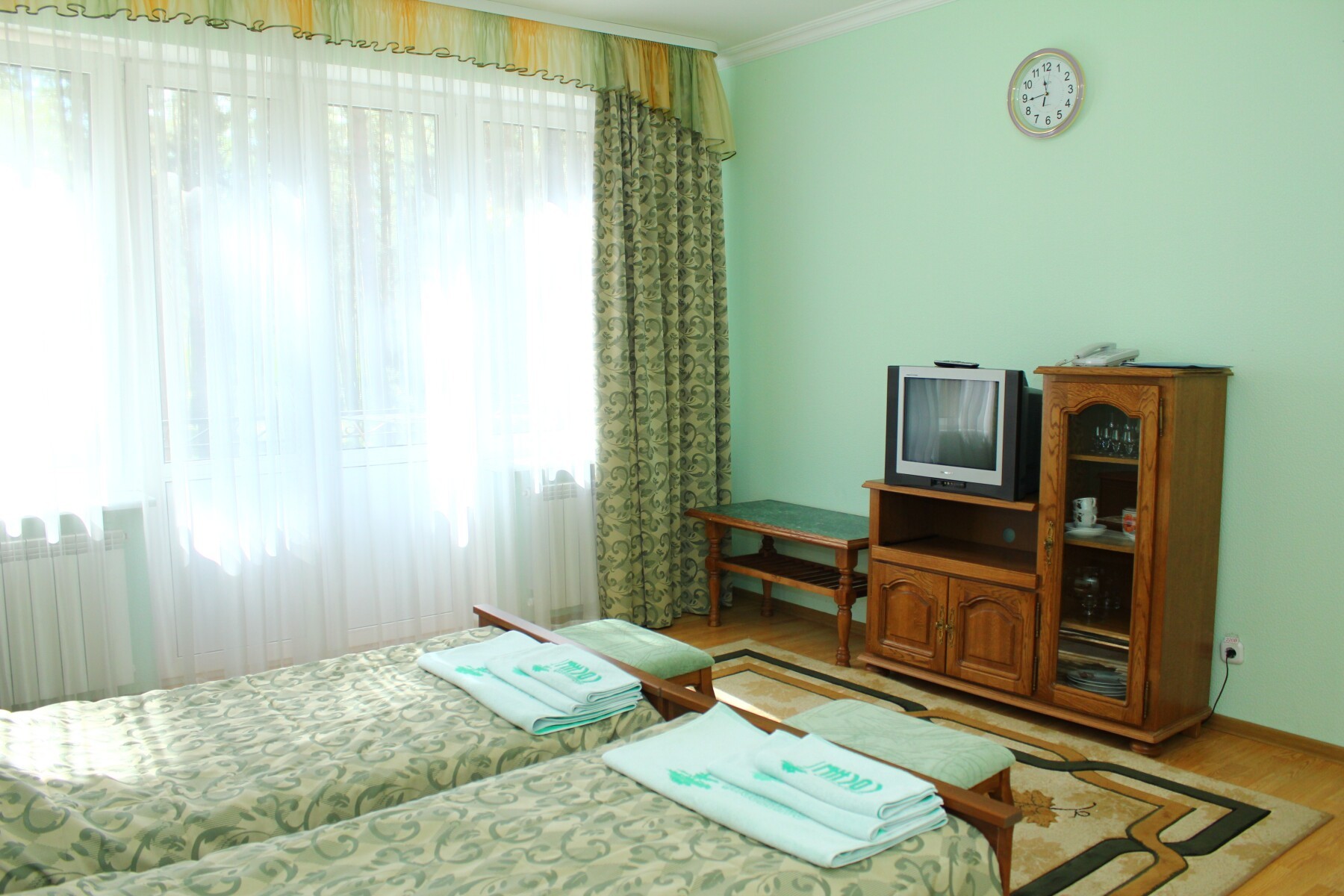 2-местный (0,75) корпус Главный (201-214, 303-310, 403-410), корпус Сосновый (4-6, 10-12, 15)