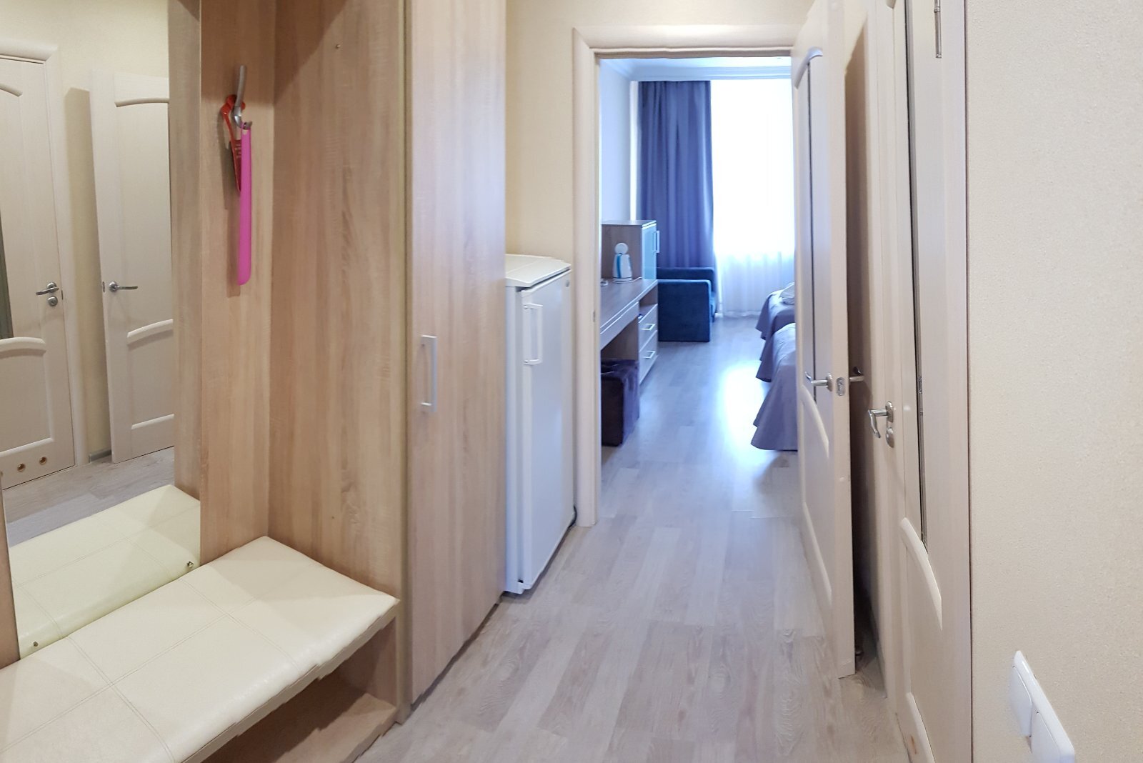 2-местный 2-комнатный корпус Круглый (20-25, 30-35, 40-45), Коттедж 6 (сп. 1)